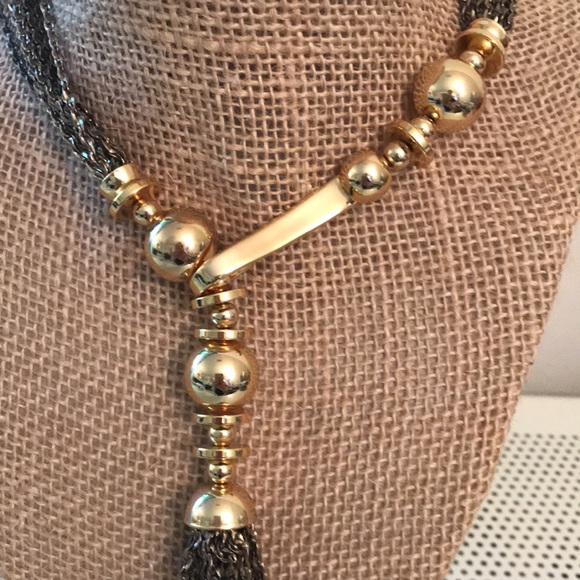 stella dot bianca tassle necklace - Picture 6 of 7